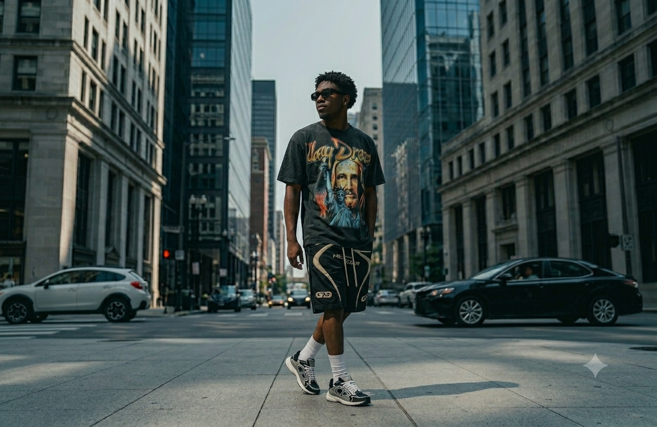 Featured streetwear campaign